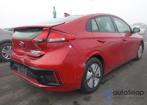 2019 Hyundai Ioniq Hybrid Blue z USA, uszkodzony, nr VIN KMHC65LC1KU137180